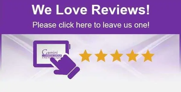 We LOVE Reviews We invite you to click here and leave us a review.